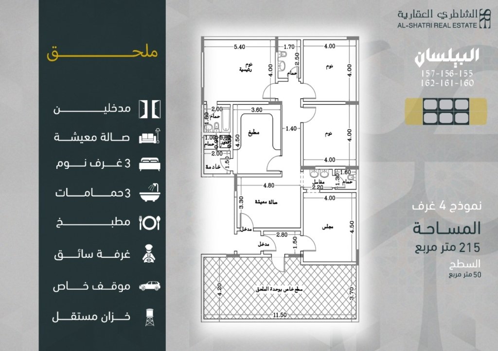 ملحق روف للبيع بمدينة جدة حي المروة مساحة 220 متر